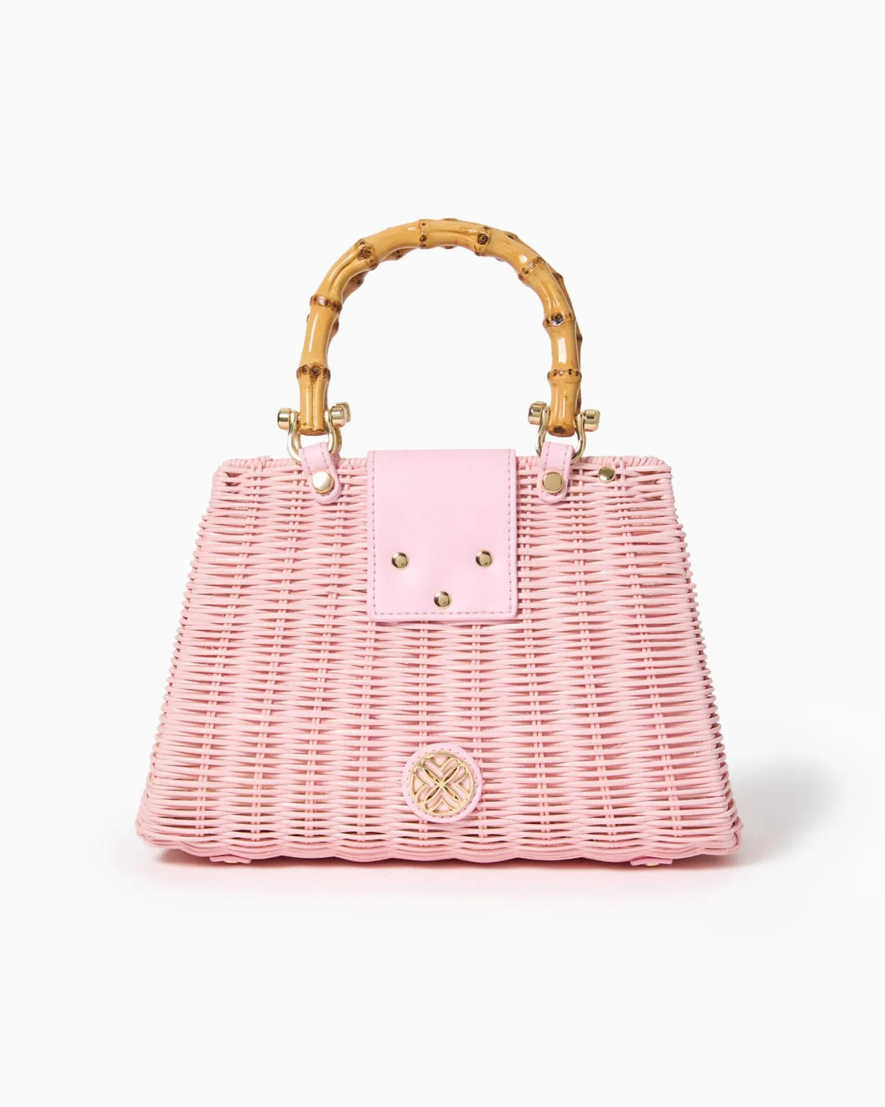 Leena Top Handle Bag in Pink Muse