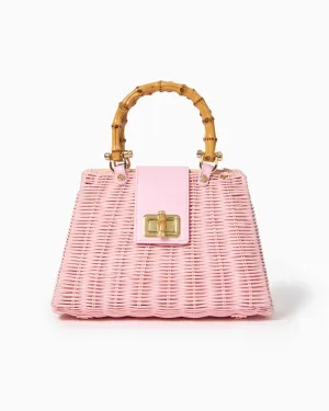 Leena Top Handle Bag in Pink Muse