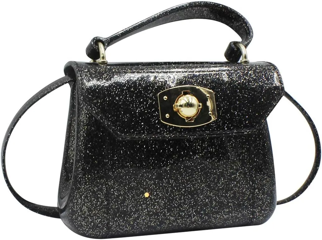 Little Girls Purse Small Candy Color Jelly Crossbody Bag Satchel Tote Handbag Shoulder