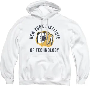 LOGOVISION New York Institute of Technology Official Bears Logo Unisex Adult Pull-Over Hoodie