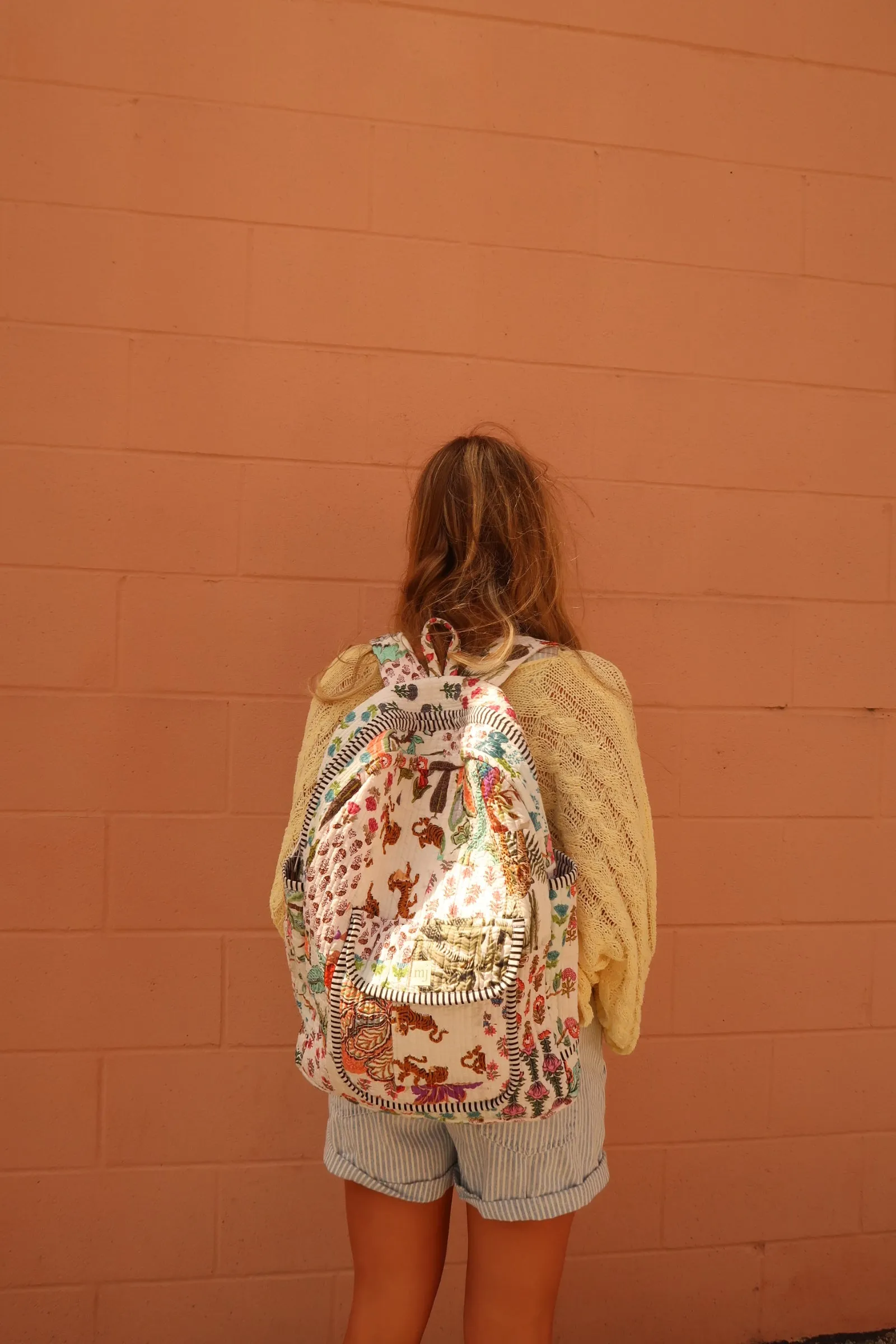 Lottie Quilted Backpack