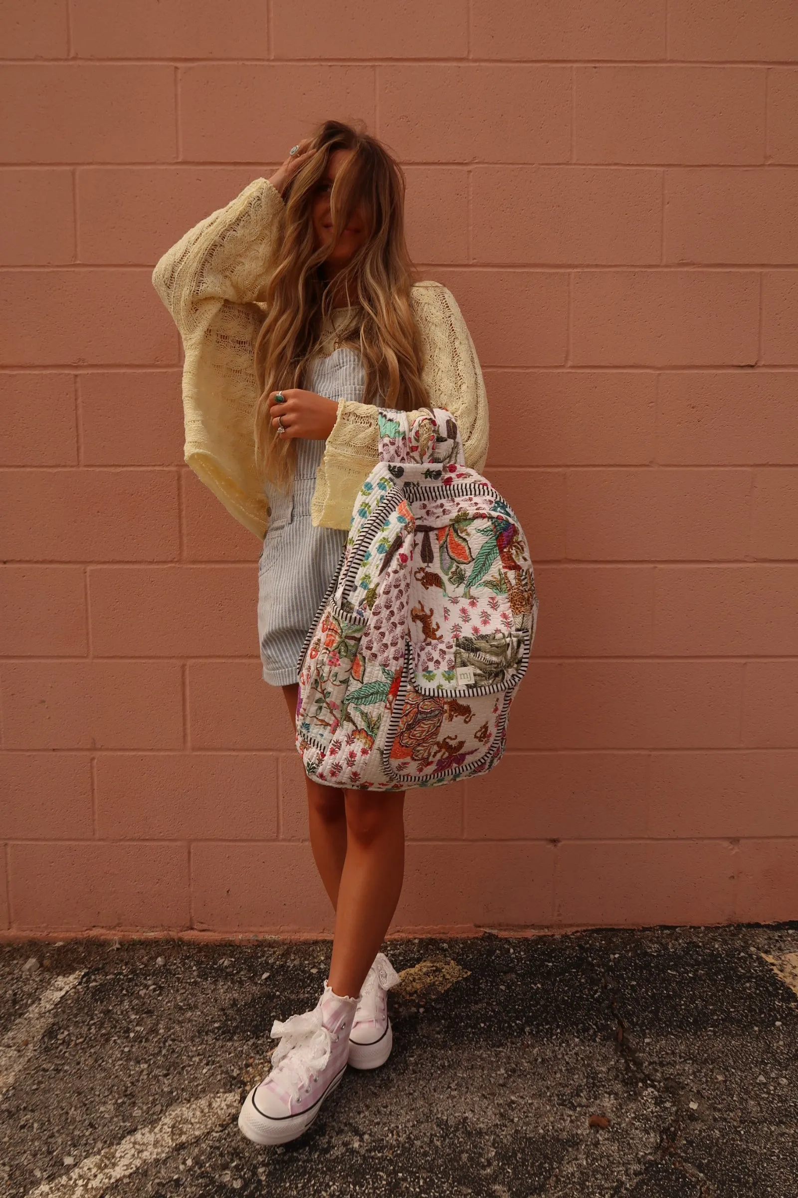 Lottie Quilted Backpack