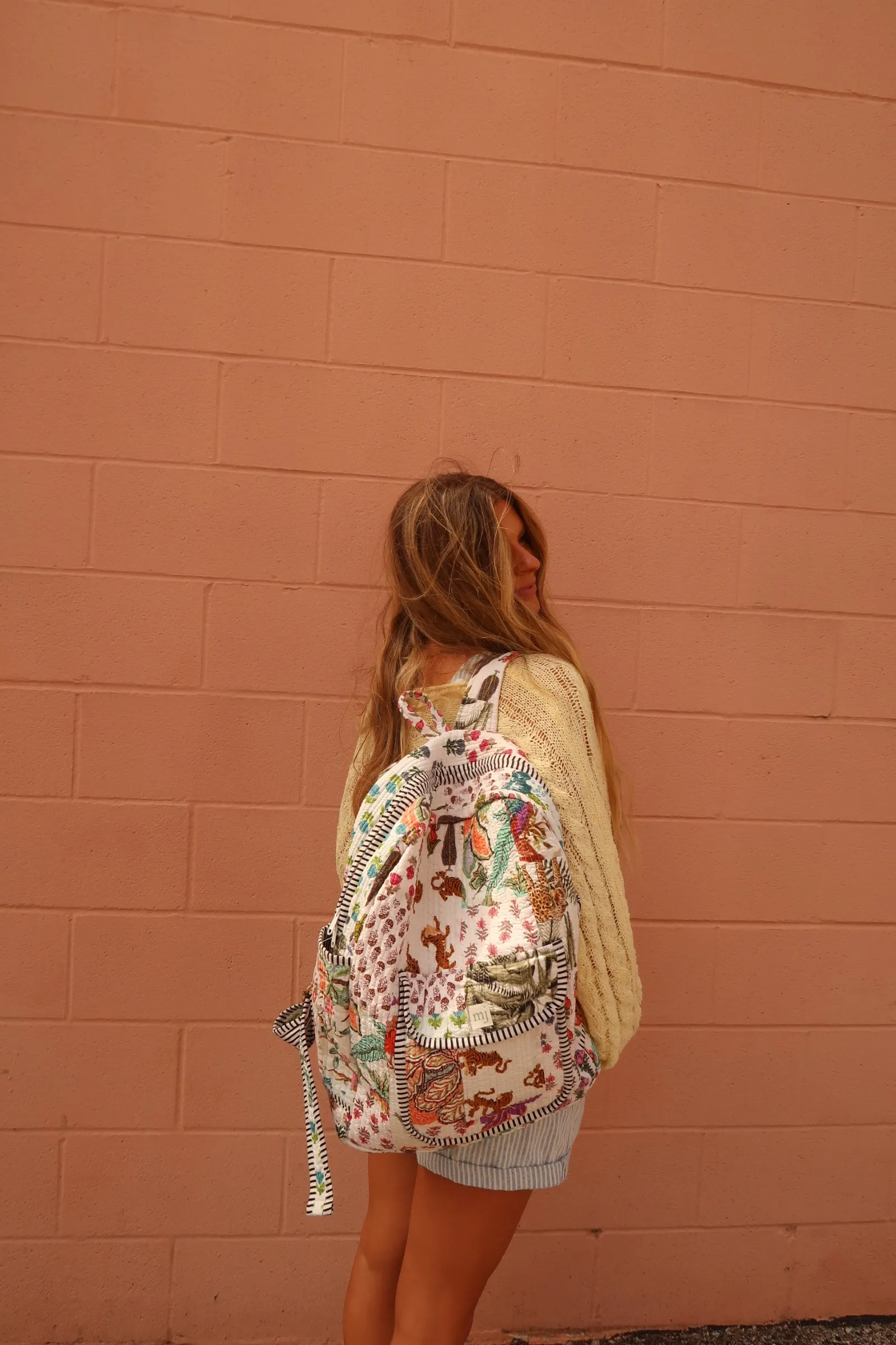 Lottie Quilted Backpack