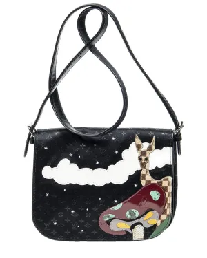 Louis Vuitton Limited Edition Black Monogram Patchwork Canvas Marc Jacobs  Conte