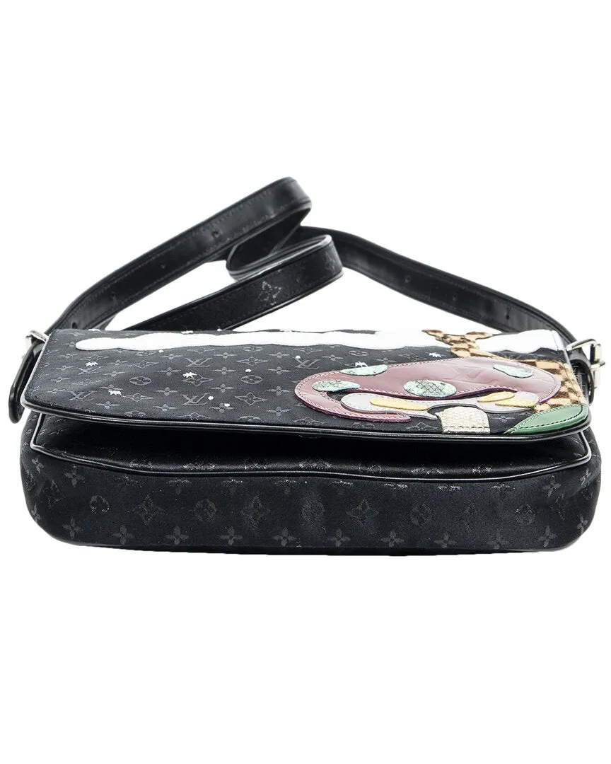 Louis Vuitton Limited Edition Black Monogram Patchwork Canvas Marc Jacobs  Conte