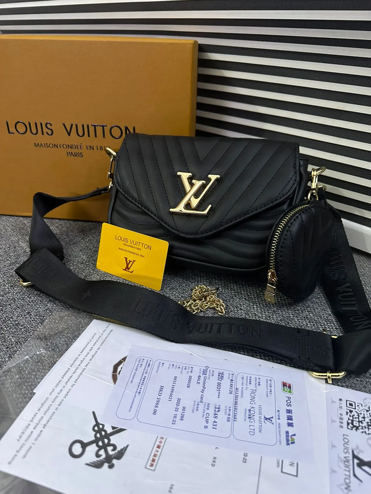 LOUIS VUITTON Wave Multi-Pochette Bag