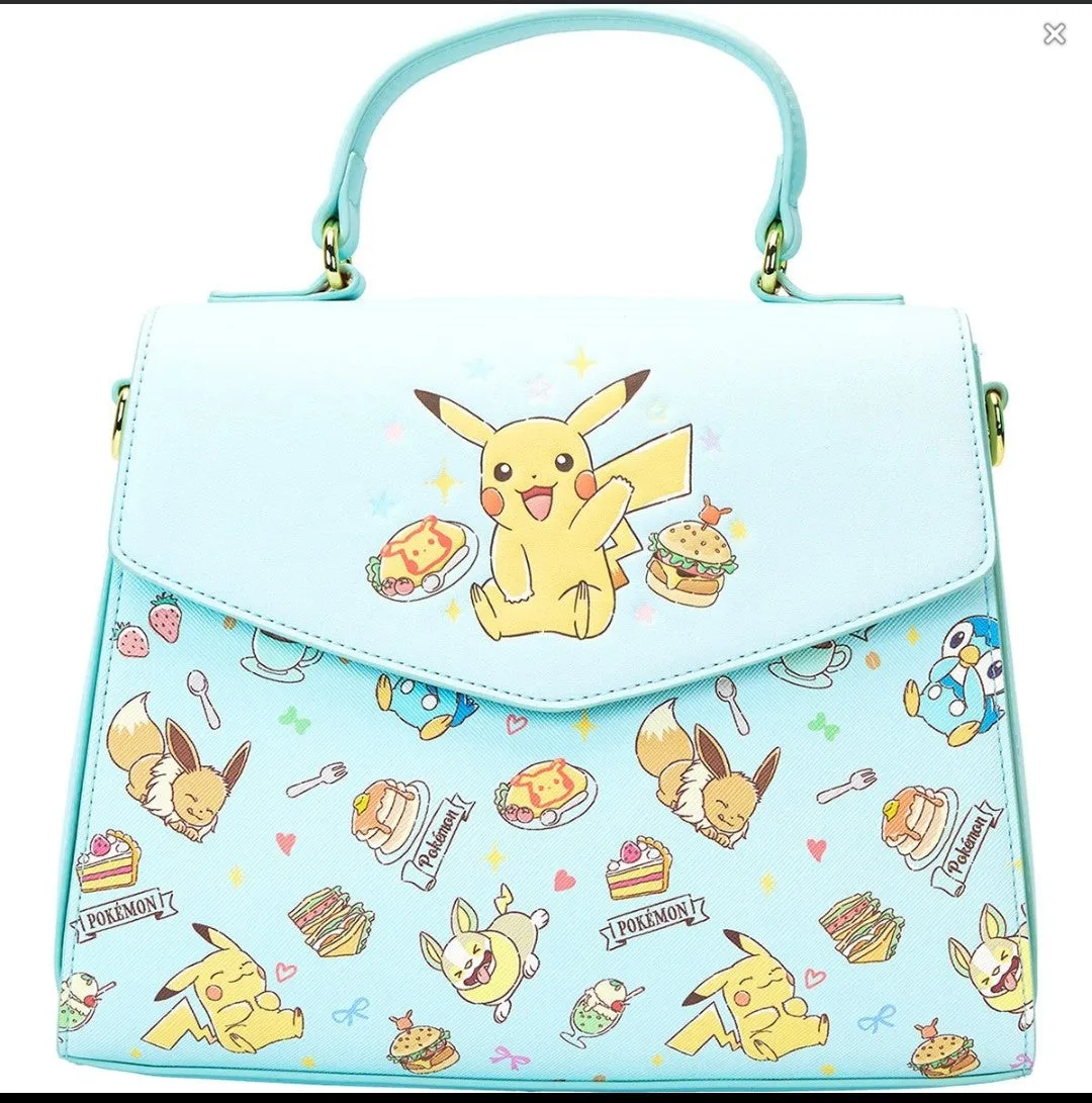 Loungefly Pokemon Pastel Cafe Crossbody Bag
