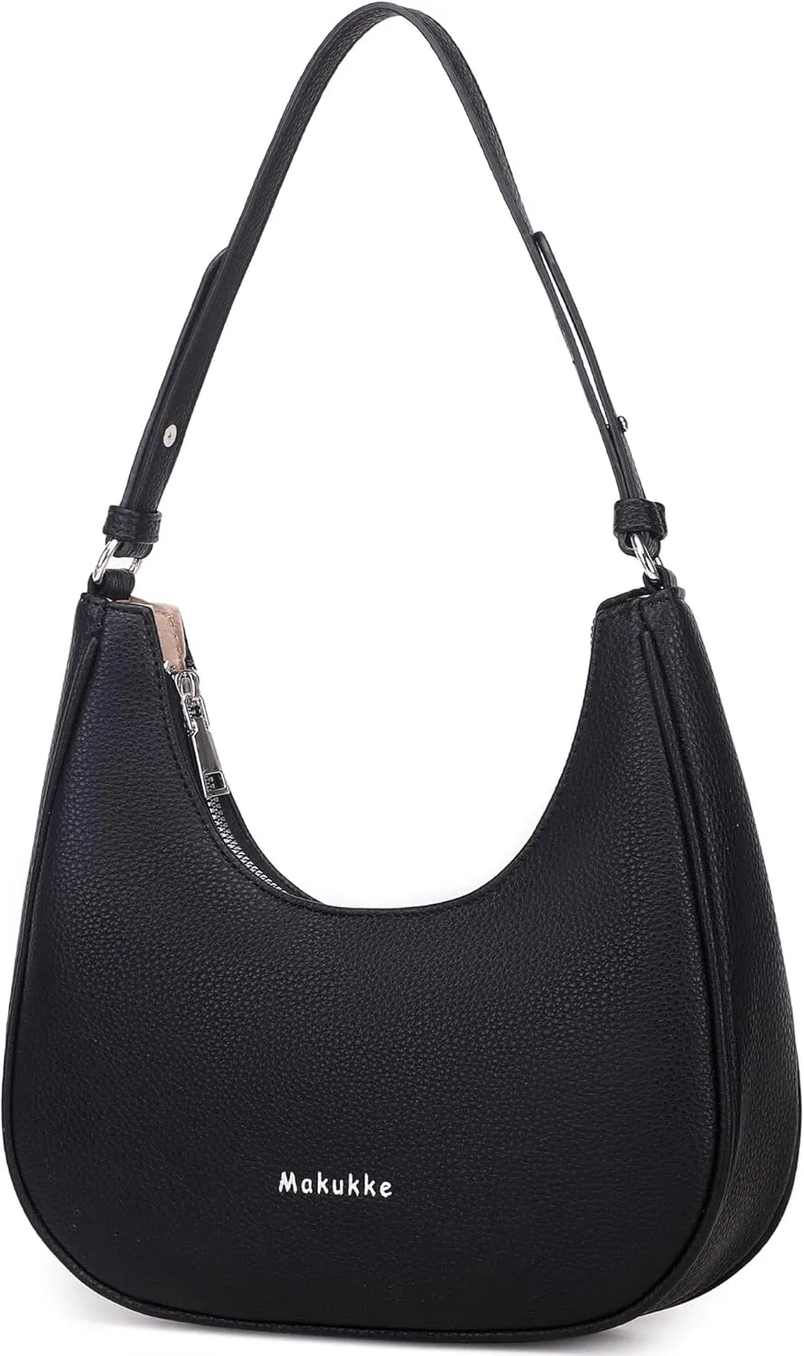 Makukke Small Shoulder Bag, Crossbody Bag - PU Leather, Y2K Vintage Party Handbag