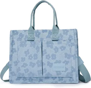 Makukke Tote Bags for Women Handbag Small Tote Purse Nylon Shoulder Bag Crossbody Bag for Office, Travel