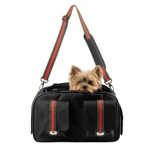 marlee bag  - black with stripe *special order