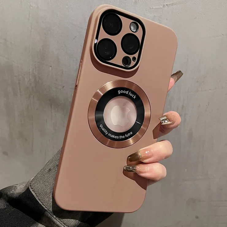 Matte Lens Film Shockproof Magsafe Case - iPhone