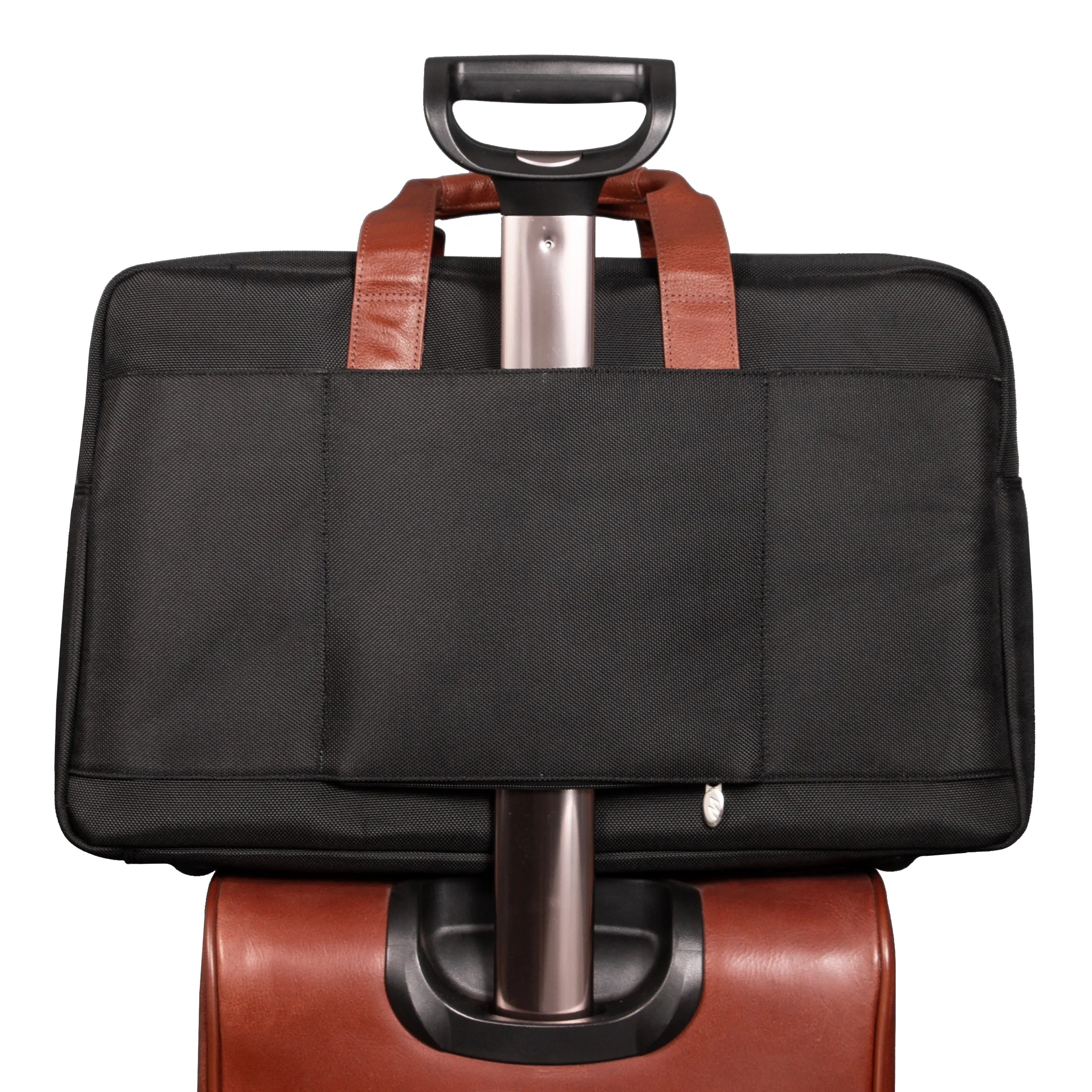 McKlein USA Wellington 21" Nylon Two-Tone Dual-Compartment Laptop & Tablet Carry-All Duffel