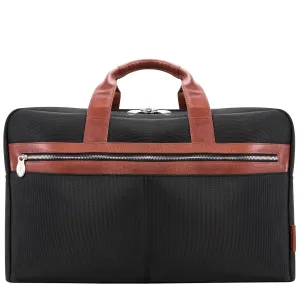 McKlein USA Wellington 21" Nylon Two-Tone Dual-Compartment Laptop & Tablet Carry-All Duffel