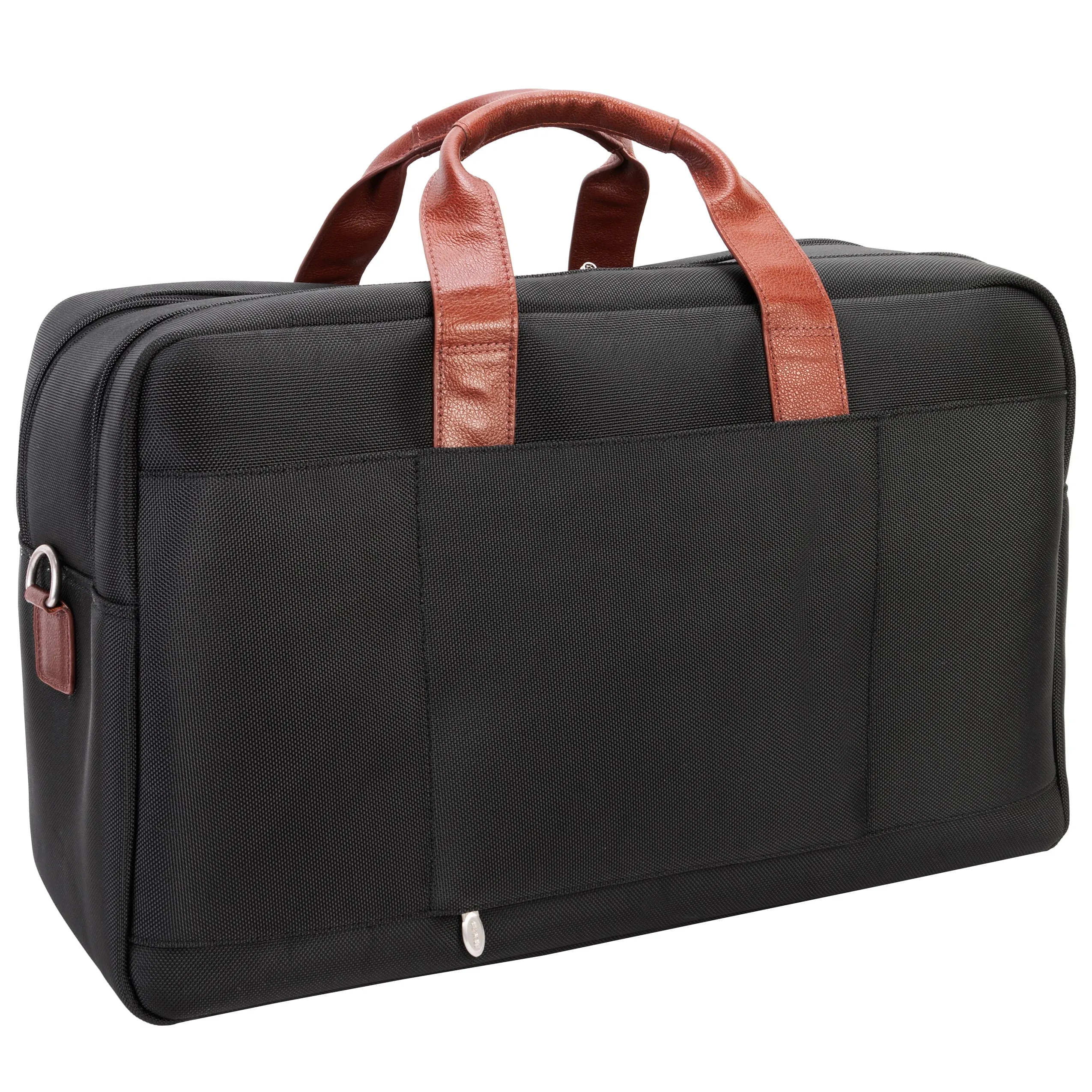 McKlein USA Wellington 21" Nylon Two-Tone Dual-Compartment Laptop & Tablet Carry-All Duffel