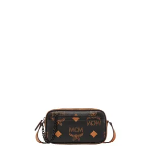 MCM Aren Ladies Crossbody w/ Pouch in Monogram Mix