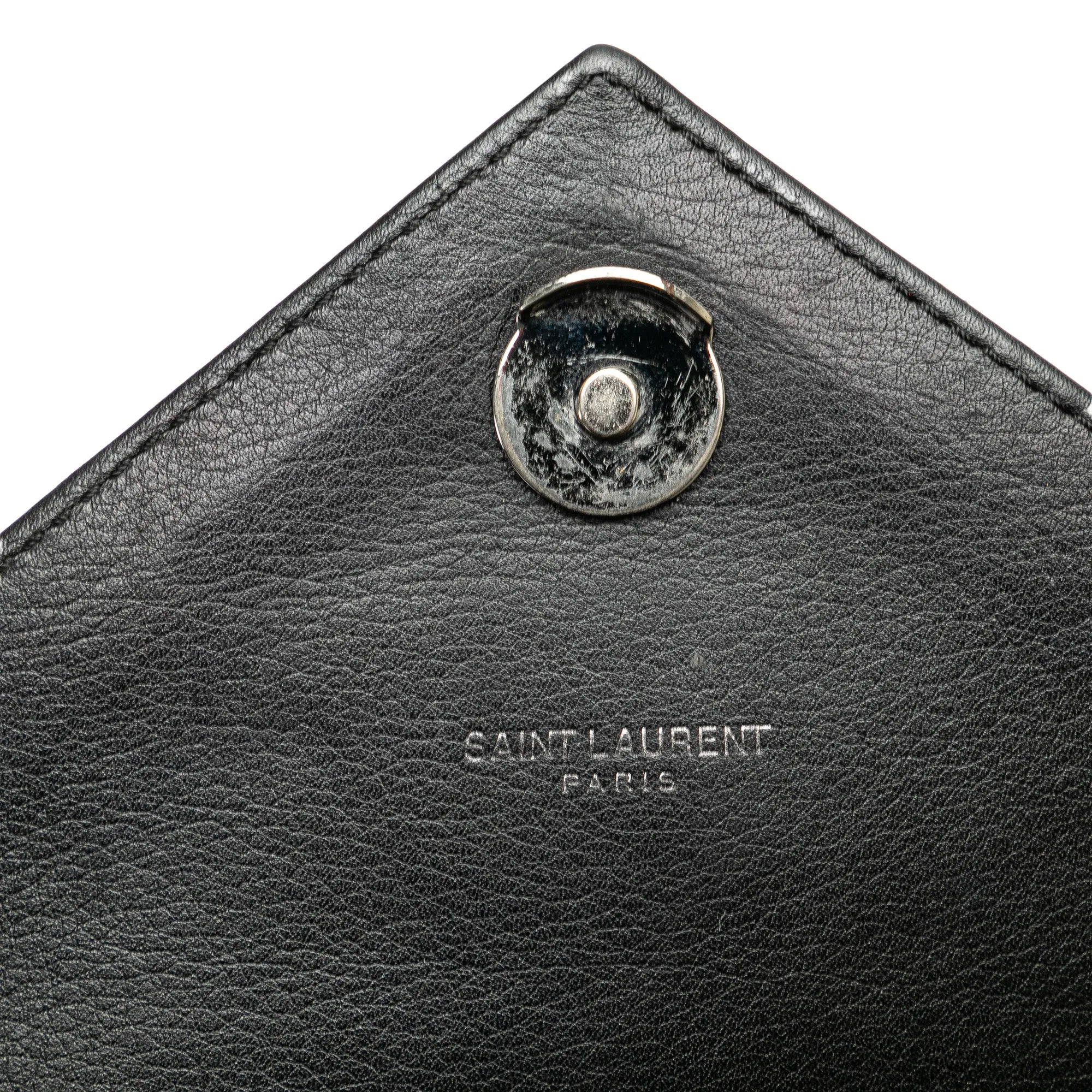 Medium Monogram Heart Patchwork Chain Wallet