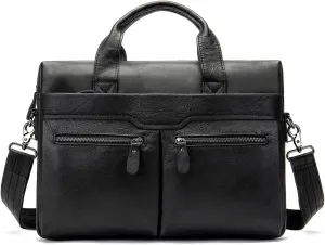 Men's Business Bag Shoulder Bag Carrying Briefcase Business Bag Shoulder Crossbody Bag
