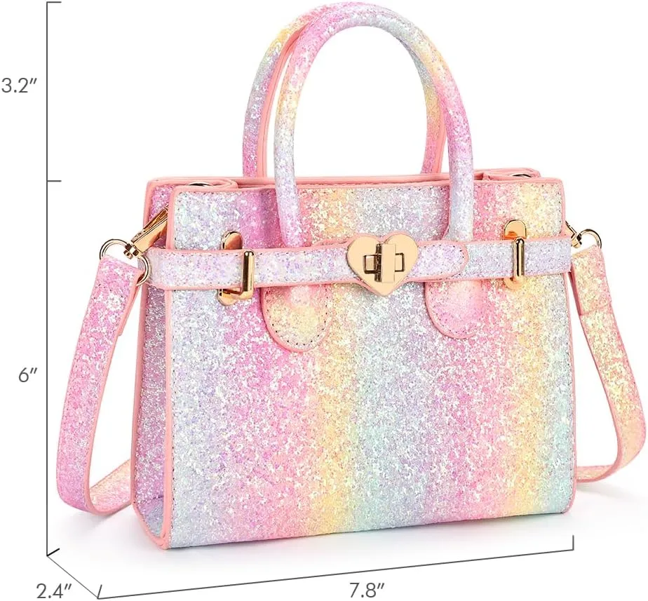 mibasies Kids Purse for Little Girls Gift Toddler Crossbody Handbags