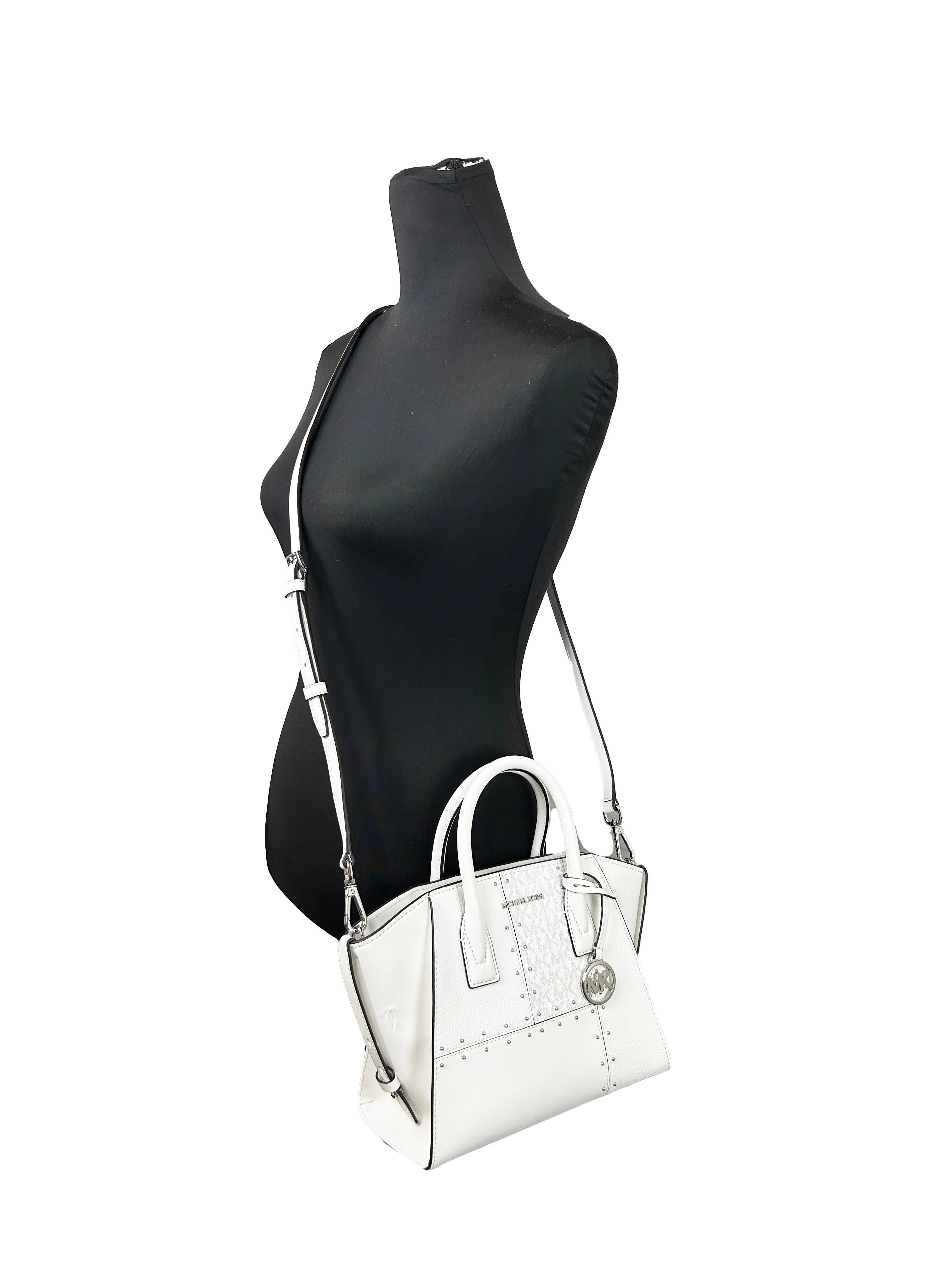 Michael Kors Avril Small Patchwork Satchel Crossbody Bag
