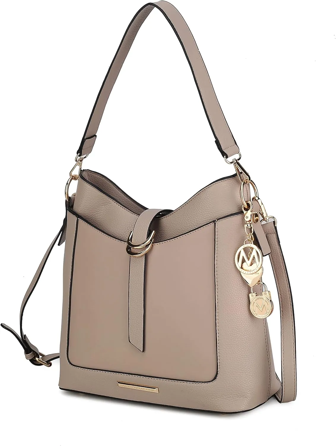 MKF Collection Crossbody Bag for Women, Vegan Leather Pocketbook Designer Handbag, Messenger Purse, Shoulder Bag By Mia K