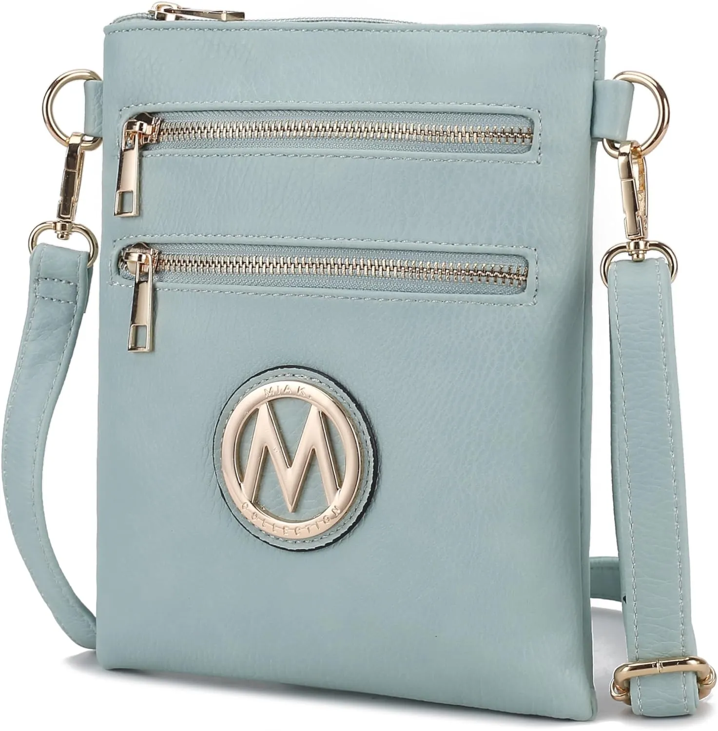 MKF Collection Women Crossbody Bag, Trendy Shoulder bag Crossover Purses for Women Sling Bag by Mia K