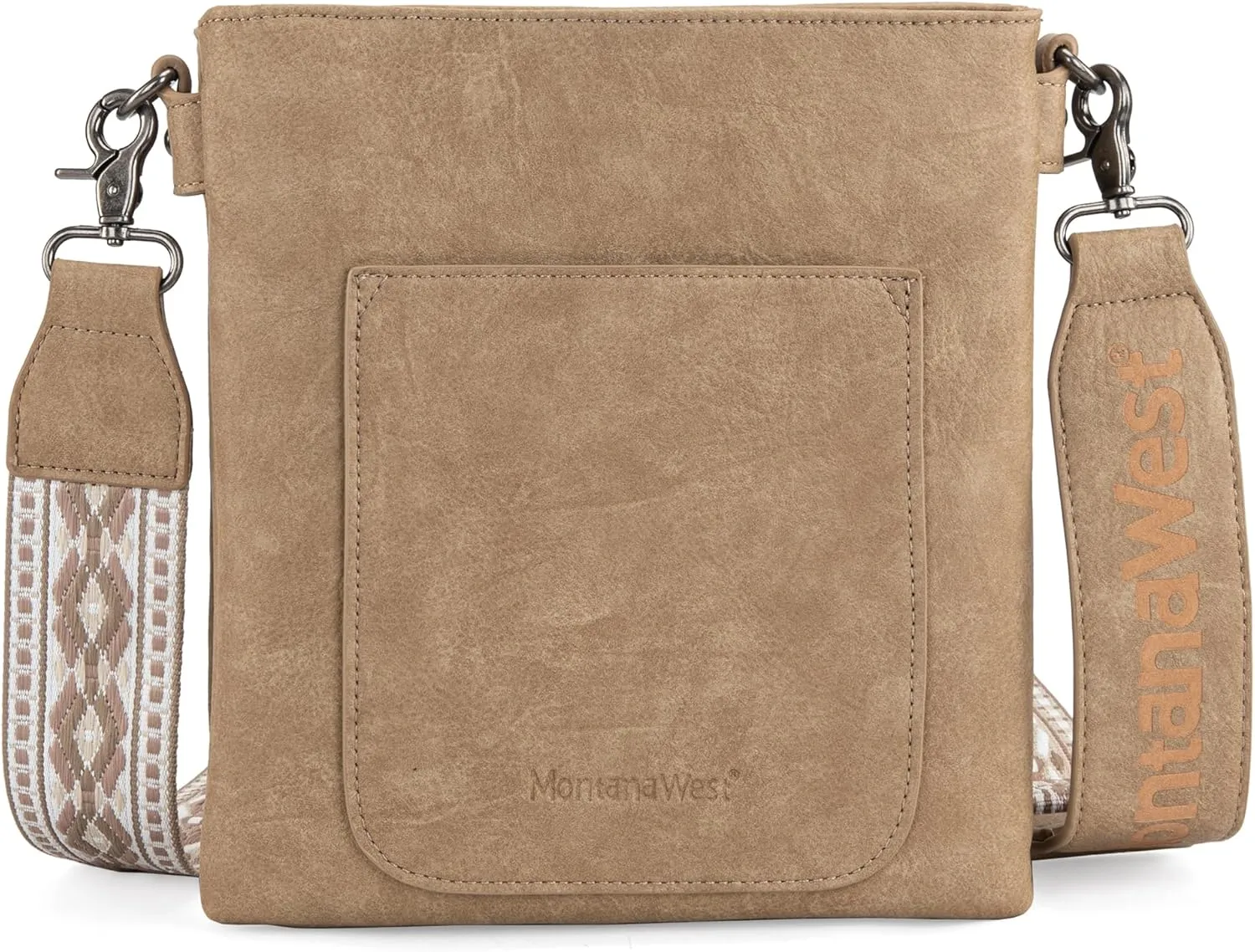 Montana West Crossbody Bags for Women Multi Pocket Cross Body Bag Purses with Guitar Strap