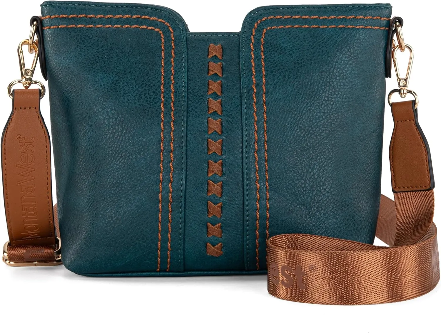 Montana West MINI Crossbody Bags for Women Cross Body Purses Shoulder Handbags with Wide Guitar Strap