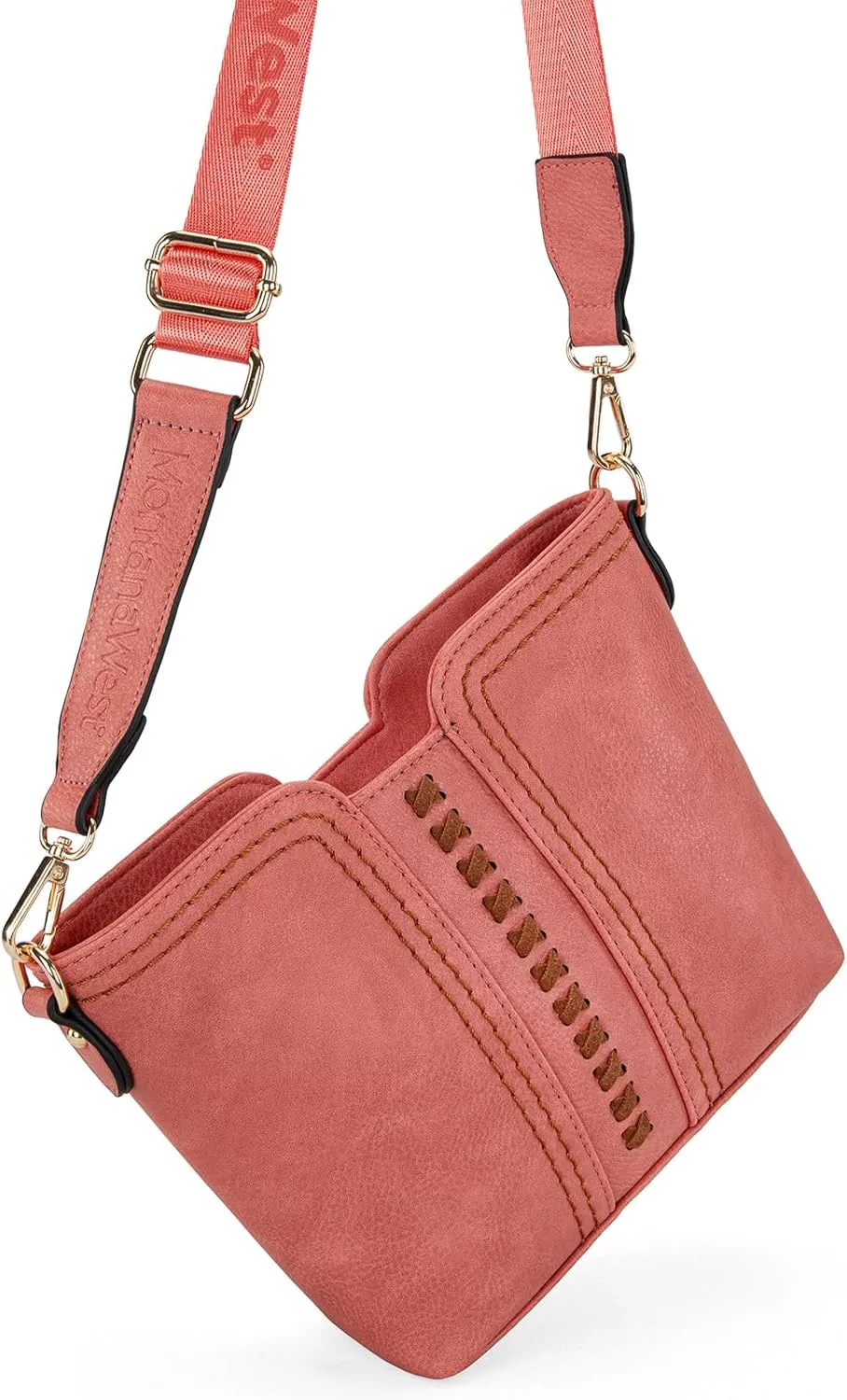 Montana West MINI Crossbody Bags for Women Cross Body Purses Shoulder Handbags with Wide Guitar Strap