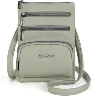 Montana West Small Crossbody Bag for Women Multi-Pocket Crossbody Purse