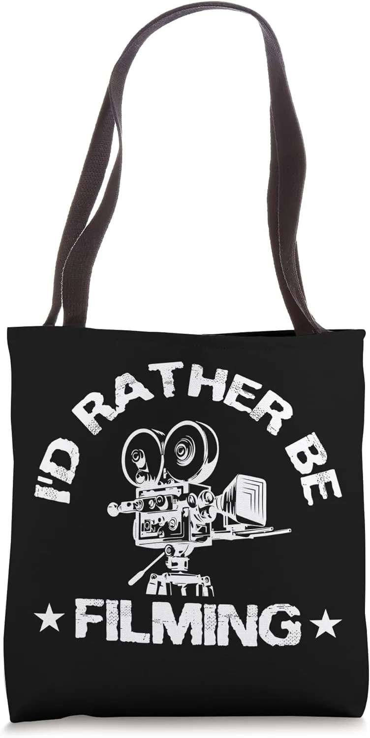 Movie Director Camera Film Maker Producer Filmmaker Tote Bag