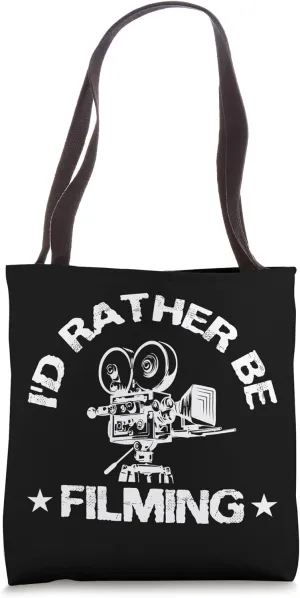 Movie Director Camera Film Maker Producer Filmmaker Tote Bag