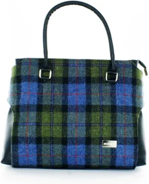 Mucros Weavers Ladies Emily Handbag, 100% Wool Tweed, Imported from Ireland, One size