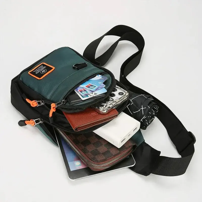 Multi-Layer Crossbody Shoulder Bag