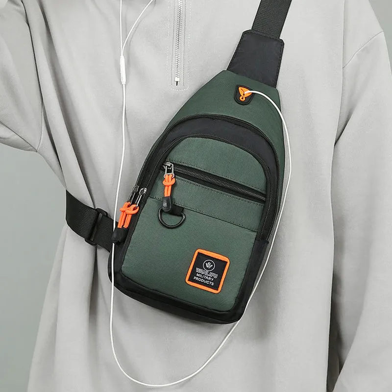 Multi-Layer Crossbody Shoulder Bag