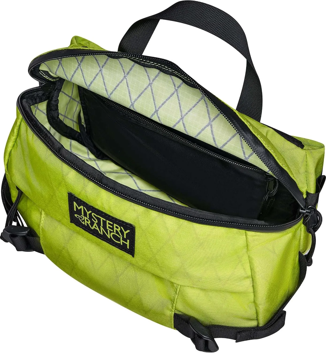 Mystery Ranch Hip Monkey Fanny Pack - Adjustable Hip or Shoulder Bag Perfect for Travel, Hiking & Everyday Carry - 8L, Limeade