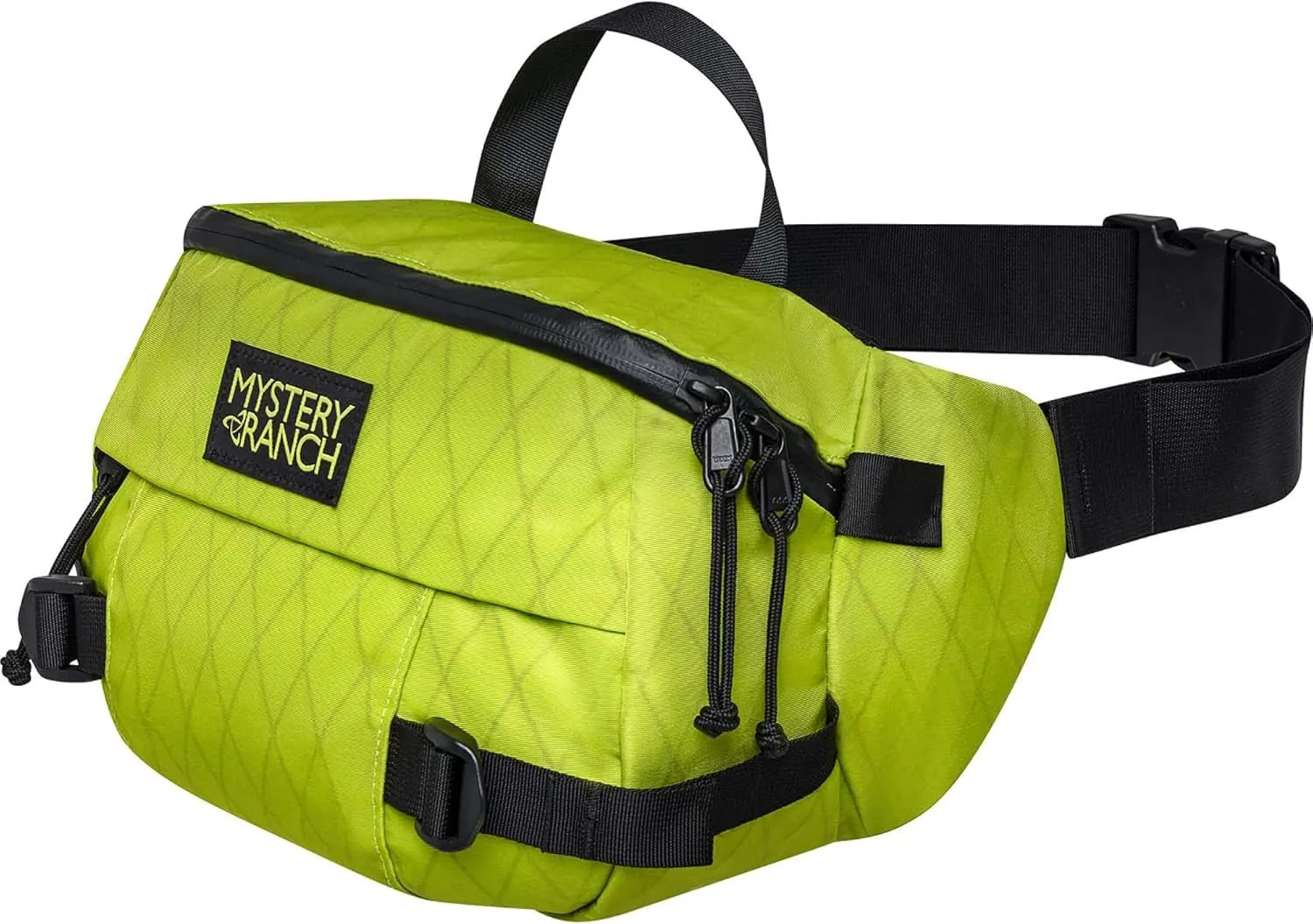 Mystery Ranch Hip Monkey Fanny Pack - Adjustable Hip or Shoulder Bag Perfect for Travel, Hiking & Everyday Carry - 8L, Limeade