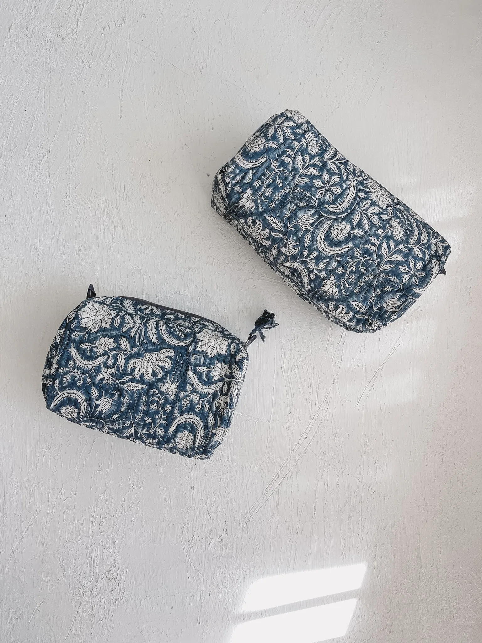 Nappy / Cosmetic Bag Set ~ Wildflower