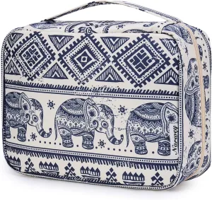 Narwey Hanging Travel Toiletry Bag Cosmetic Make up Organizer for Women and Girls Waterproof