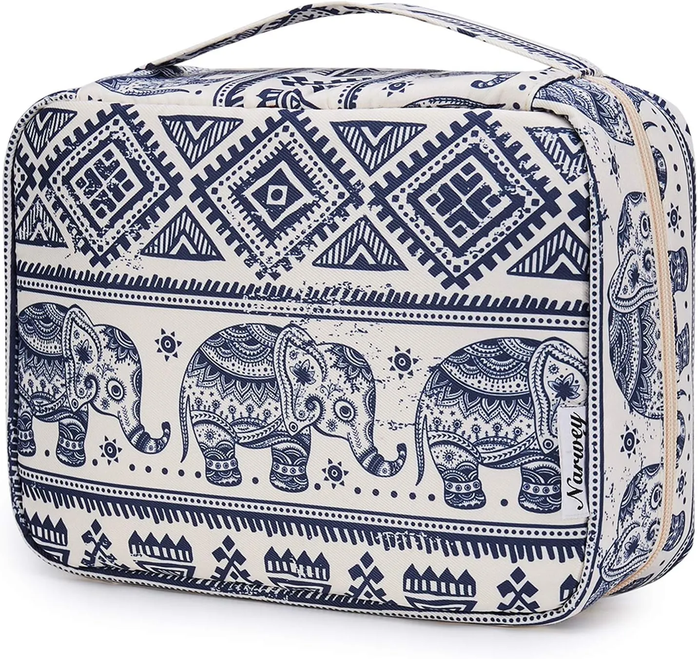 Narwey Hanging Travel Toiletry Bag Cosmetic Make up Organizer for Women and Girls Waterproof