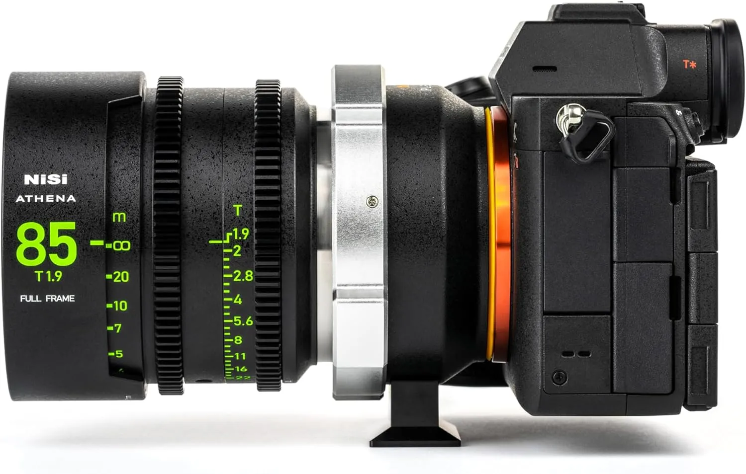 NiSi - Athena PL to E Mount Adapter - High Precision Converter for Using PL Lenses on Sony E Mount Cameras - Enhanced Cinematic Performance and Creative Flexibility - Camera & Photography Accessories