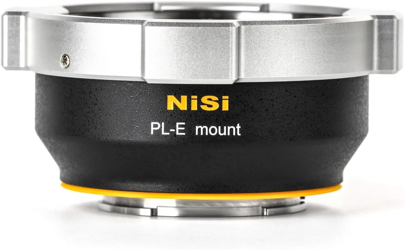 NiSi - Athena PL to E Mount Adapter - High Precision Converter for Using PL Lenses on Sony E Mount Cameras - Enhanced Cinematic Performance and Creative Flexibility - Camera & Photography Accessories