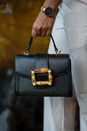 Noir Grace Handheld Bag
