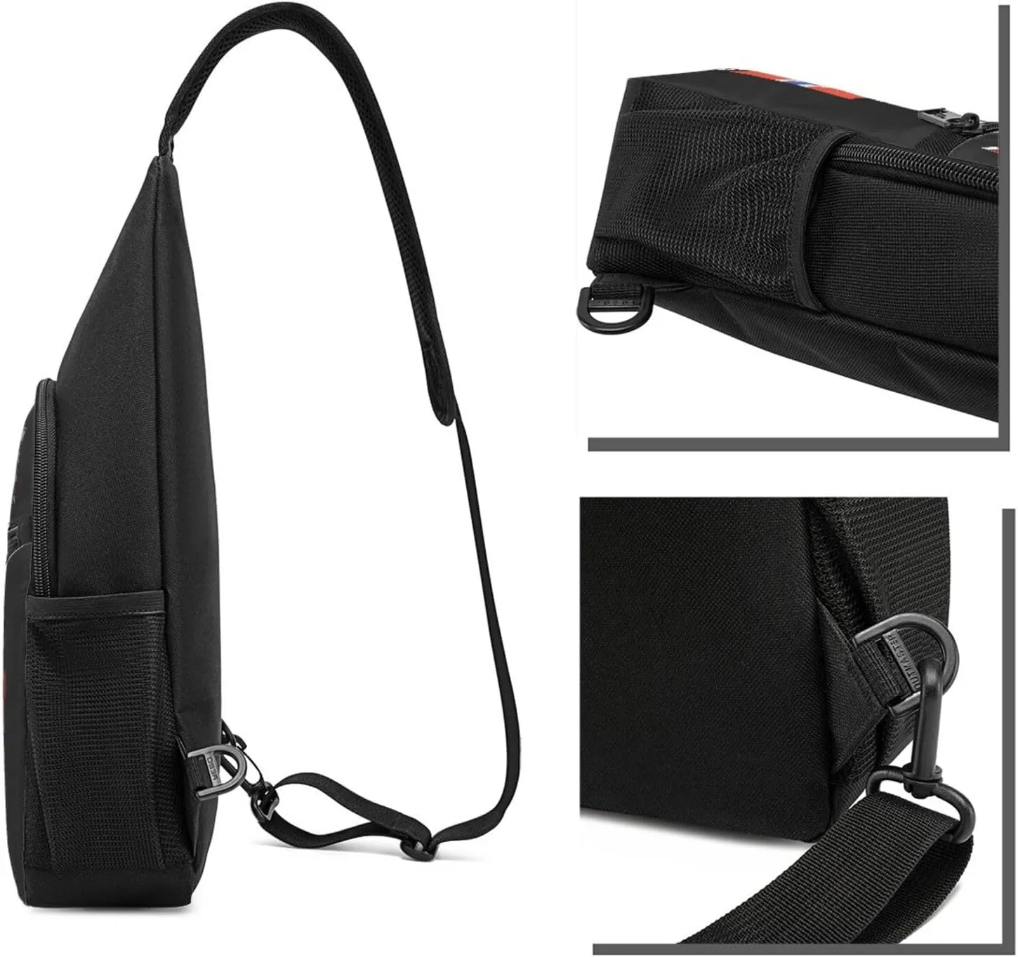 Norge Norway Flag,Casual one-shoulder crossbody chest bag, fashionable crossbody chest bag