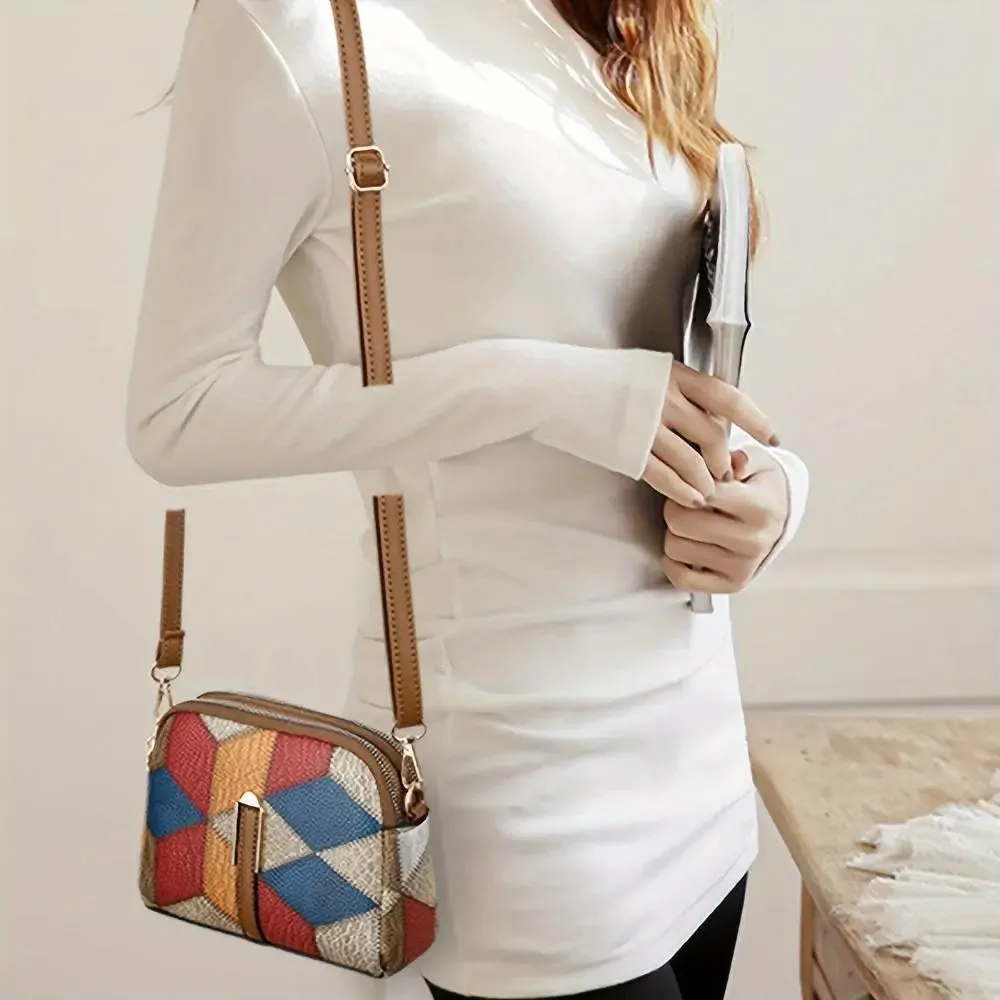 Nova Patchwork Mini Crossbody Bag