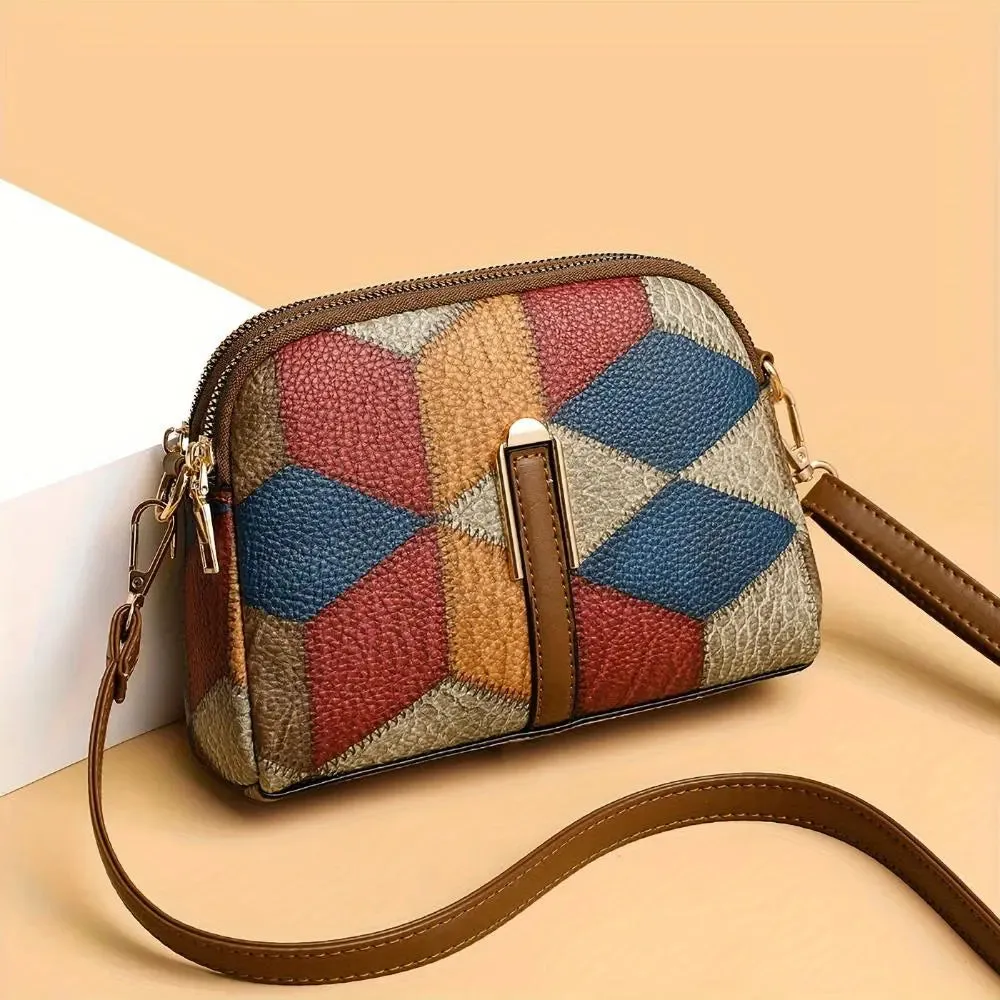 Nova Patchwork Mini Crossbody Bag