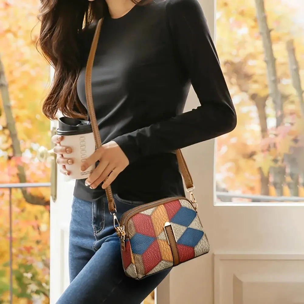 Nova Patchwork Mini Crossbody Bag
