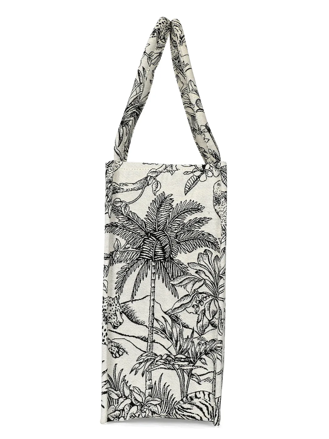 NR By Nidhi Rathi Floral Printed Structured Handheld Bag
