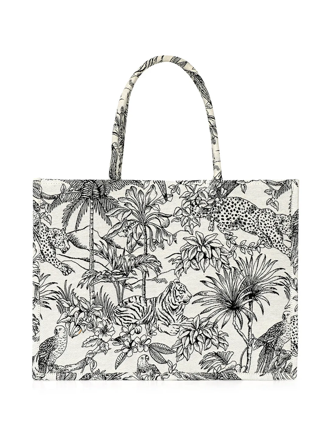 NR By Nidhi Rathi Floral Printed Structured Handheld Bag