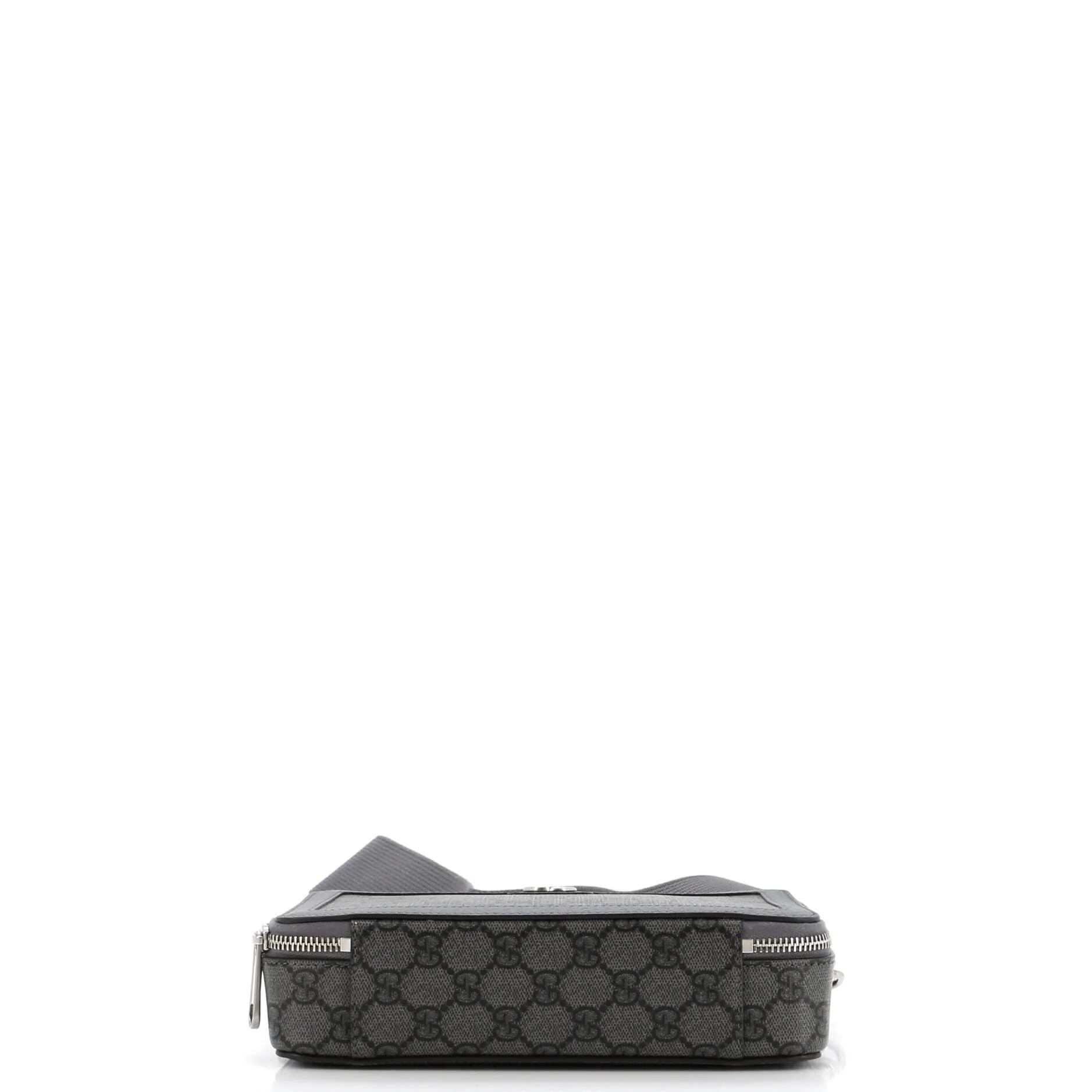 Ophidia Zip Around Camera Crossbody Bag GG Coated Canvas Small