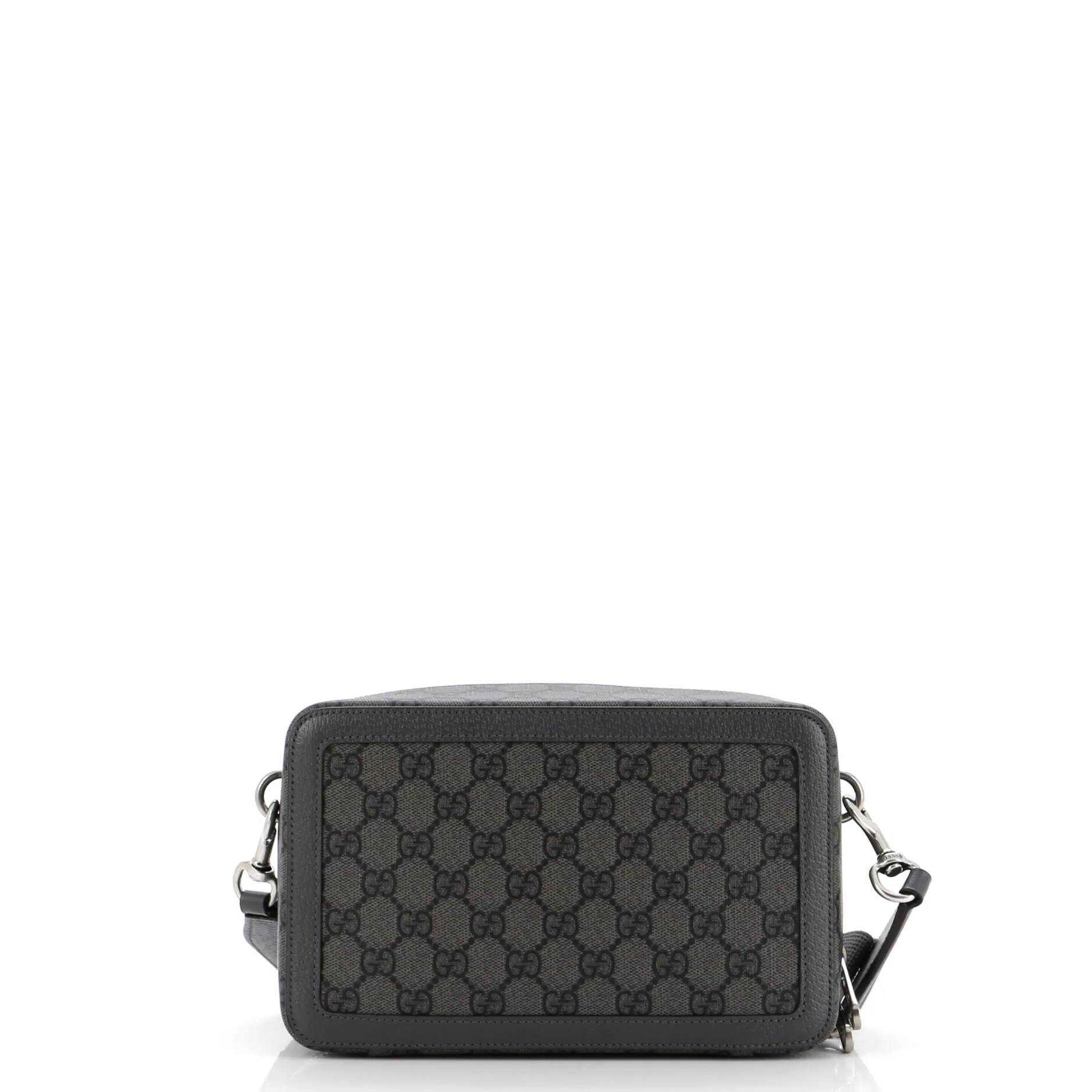 Ophidia Zip Around Camera Crossbody Bag GG Coated Canvas Small